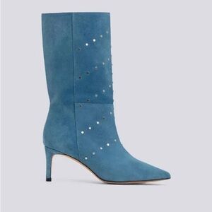 IRO PARIS Milow Studded Suede Slouch Boots